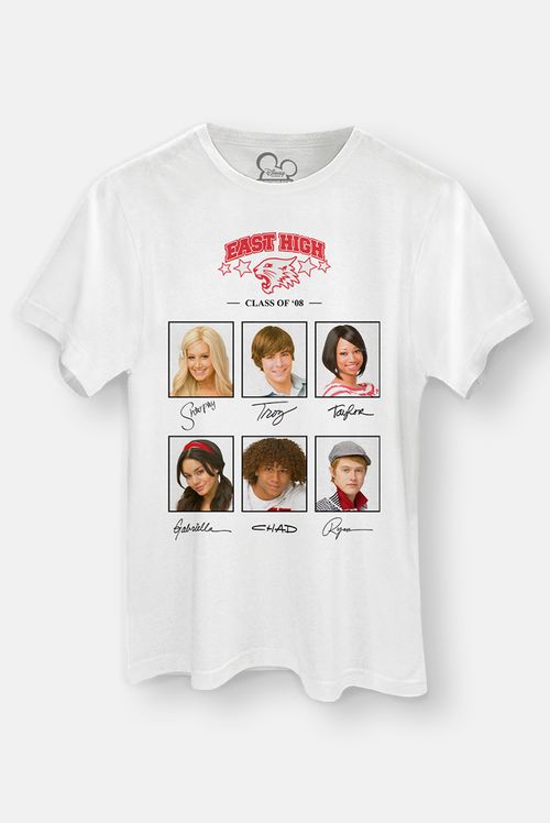Camiseta High School Musical Class Of  08