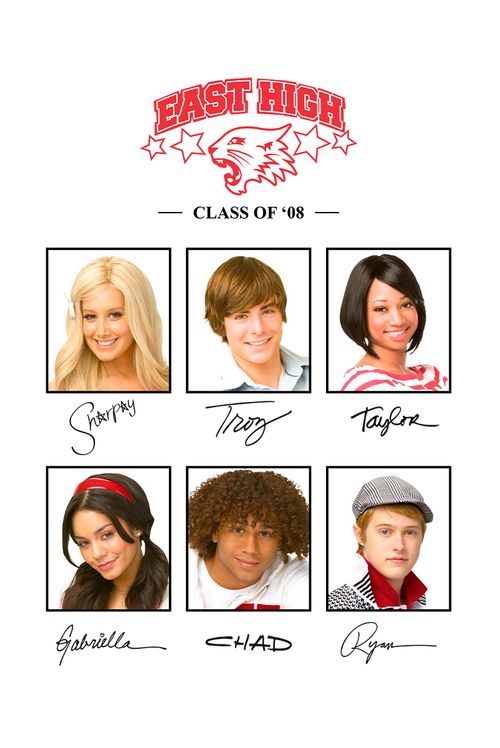 Camiseta High School Musical Class Of  08