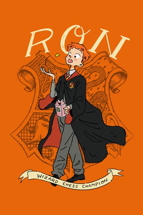 Camiseta Harry Potter Ron Weasley