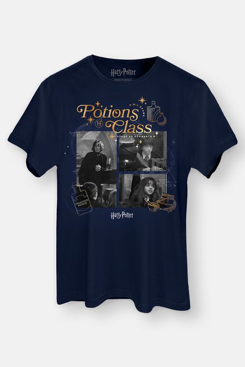 Camiseta Harry Potter Aula de Poção