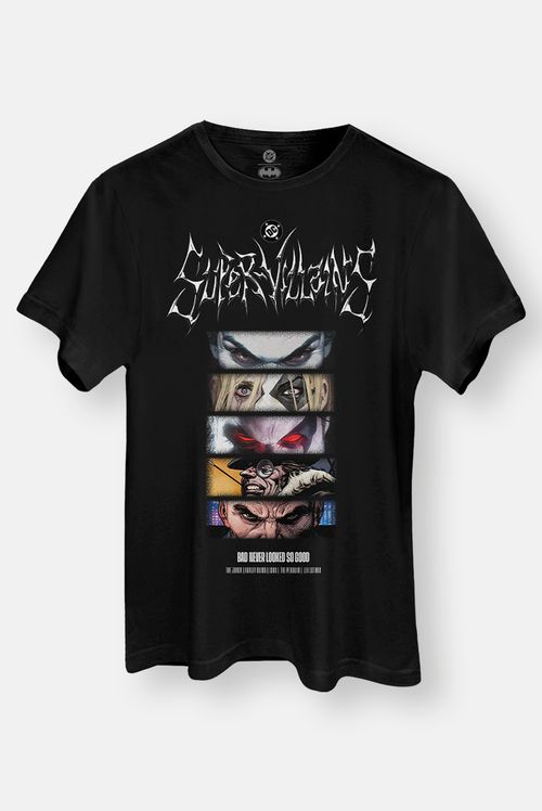 Camiseta DC Comics Batman Super Villains