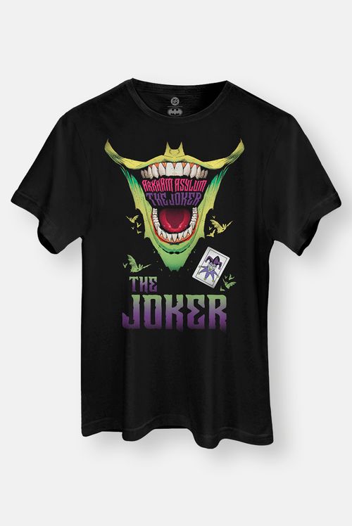 Camiseta DC Comics Batman Joker Smile