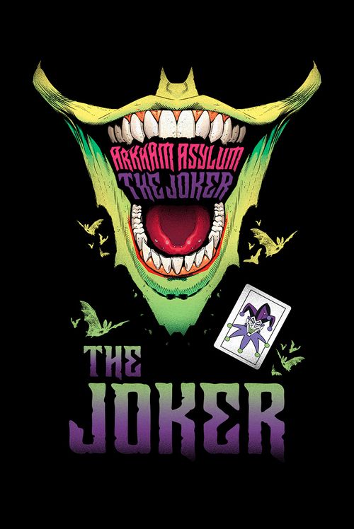 Camiseta DC Comics Batman Joker Smile