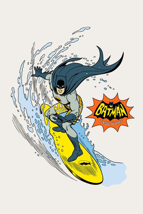 Camiseta DC Comics Batman Batsurf