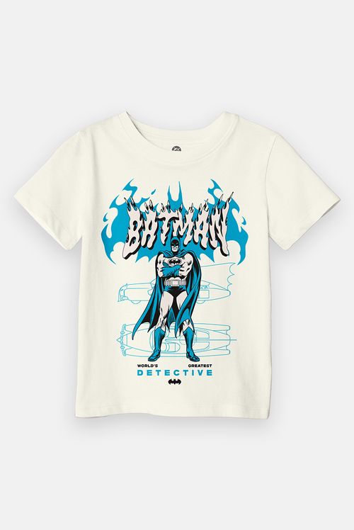Camiseta Infantil DC Comics Batman Monocromatic