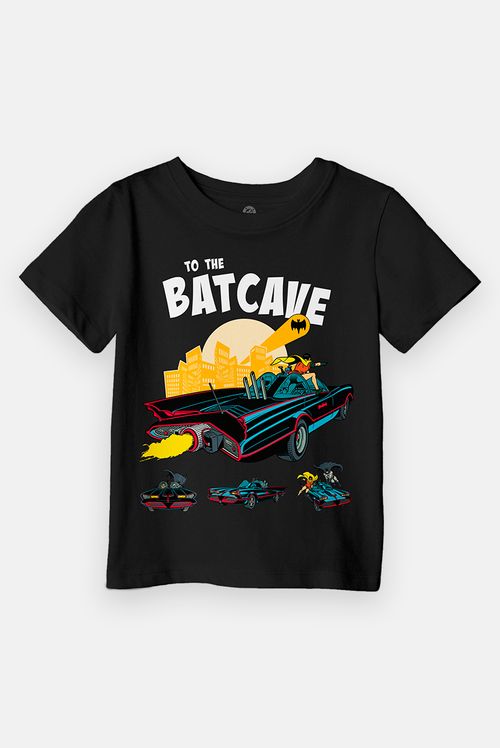Camiseta Infantil DC Comics Batman Vehicles