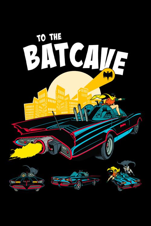Camiseta Infantil DC Comics Batman Vehicles