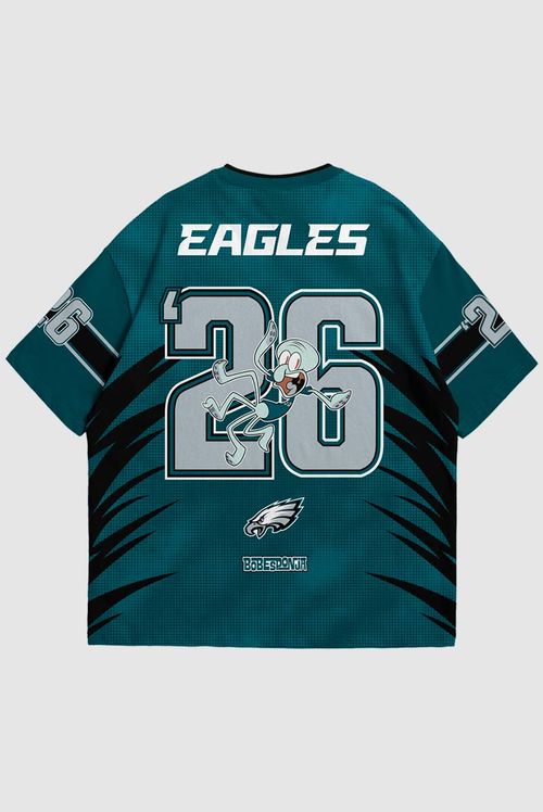 Camiseta NFL + Bob Esponja Eagles