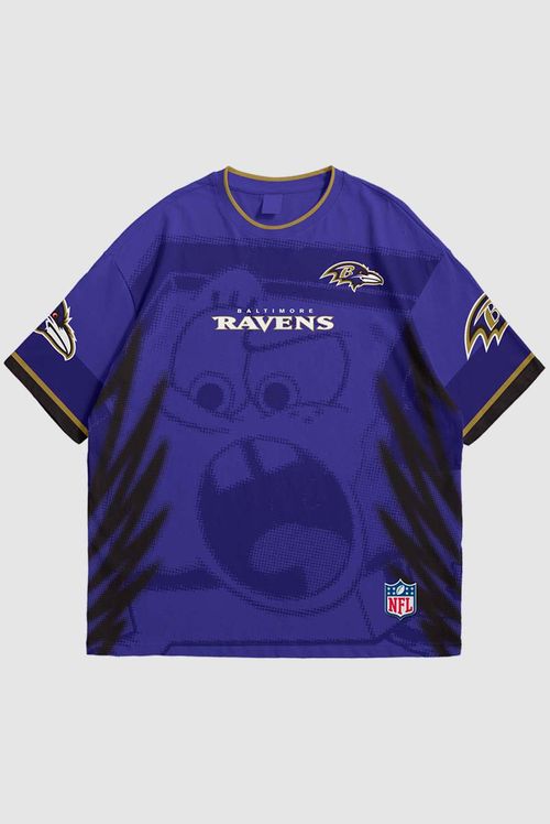 Camiseta NFL + Bob Esponja Ravens
