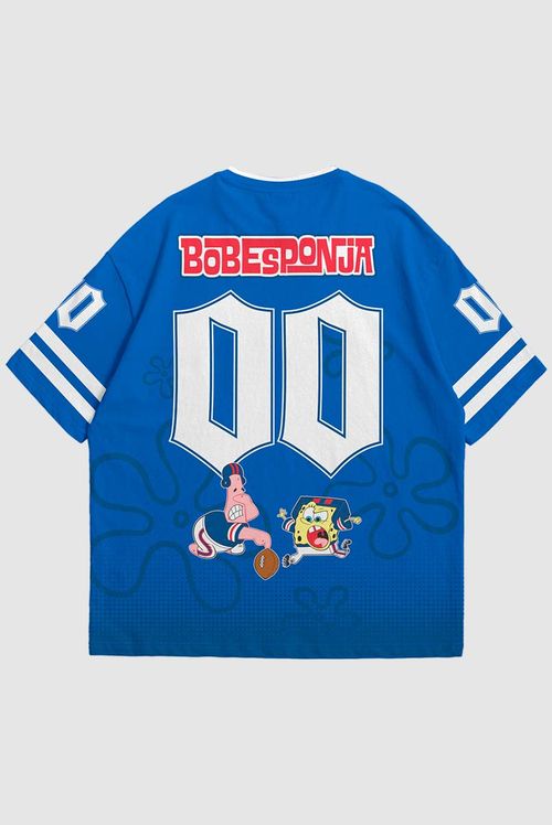 Camiseta NFL + Bob Esponja Players