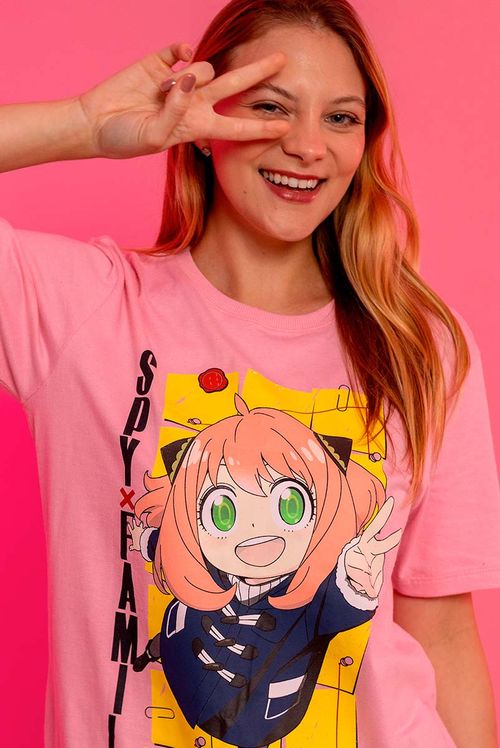 Camiseta Spy x Family Anya Missão
