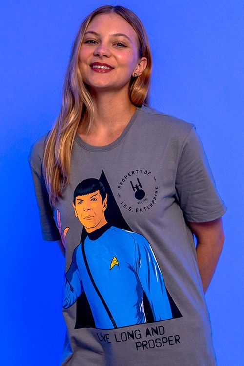 Camiseta Star Trek Live Long