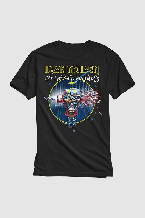 Camiseta Iron Maiden Can I Play With Madness