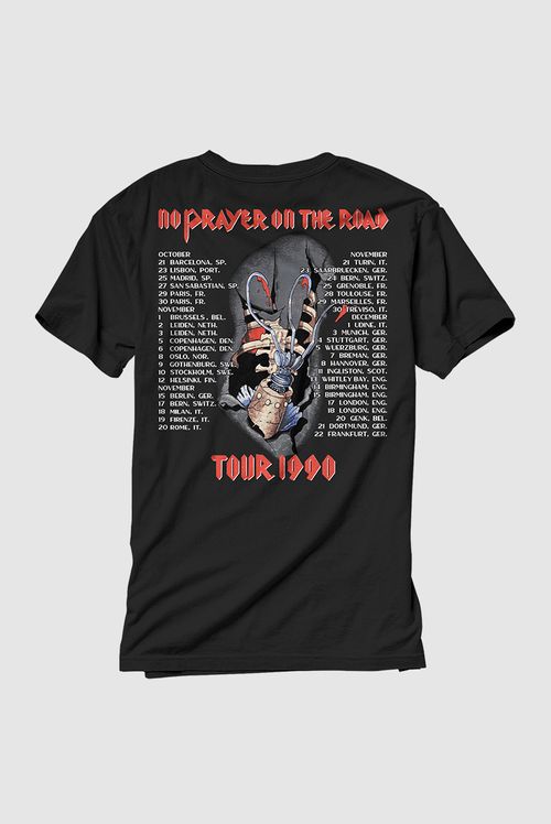 Camiseta Iron Maiden No Prayer On The Road