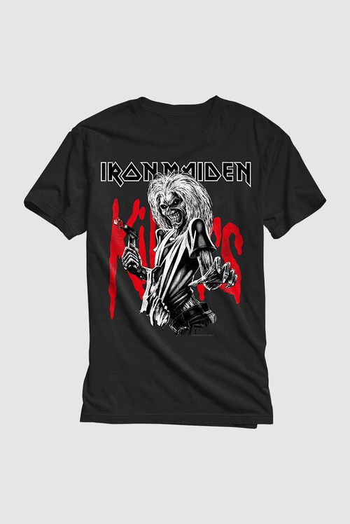 Camiseta Iron Maiden Killer World Tour 81