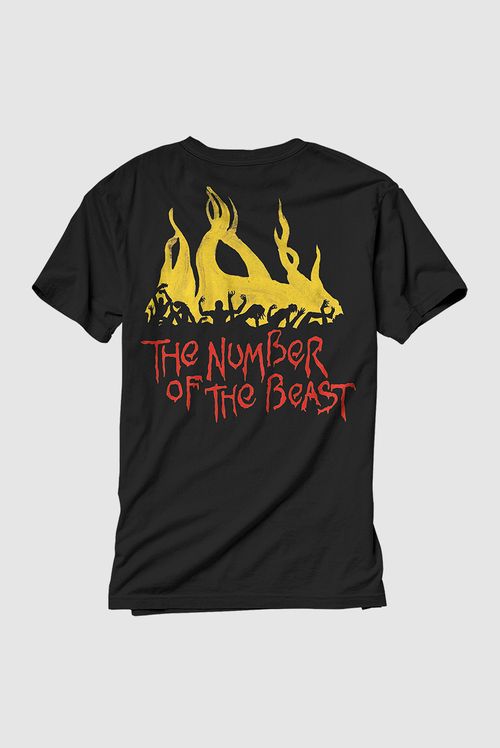 Camiseta Iron Maiden The Number Of The Beast