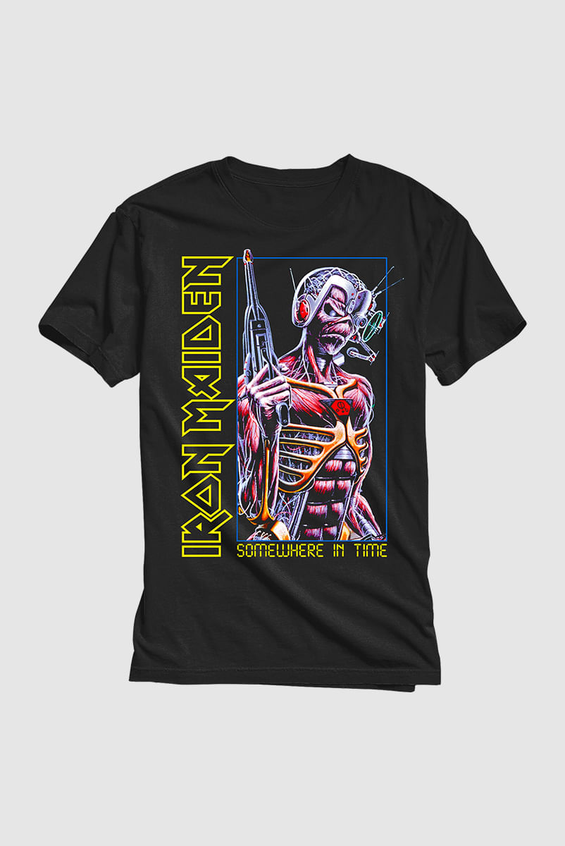 Camiseta Iron Maiden Somewhere On Tour