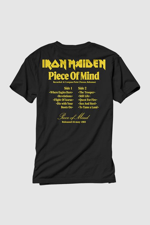 Camiseta Iron Maiden World Piece Tour