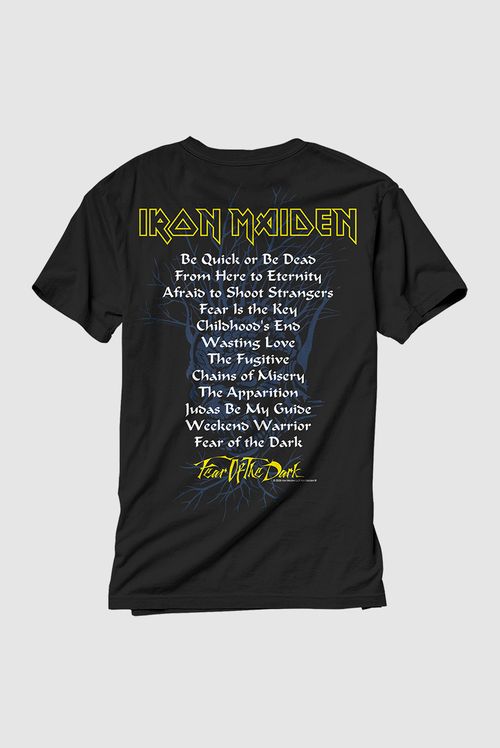 Camiseta Iron Maiden Fear Of The Dark