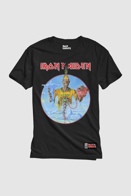 Camiseta Iron Maiden Scream For Me Brazil