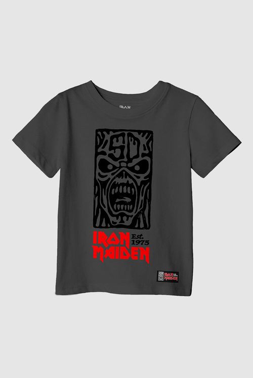 Camiseta Infantil Iron Maiden Run For Your Lives